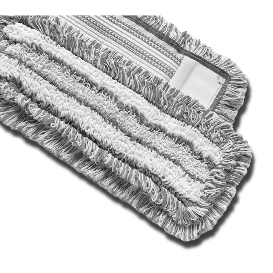 Mopptex Hospitalmopp Evolution 7, Wischmopp, 50 cm 1 Karton = 50 Stück, Farbe: grau