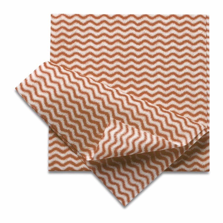 Mopptex Mikrofaser Einwegtuch FLEXI, 30 x 30 cm 1 Packung = 50 Stück, Farbe: rot