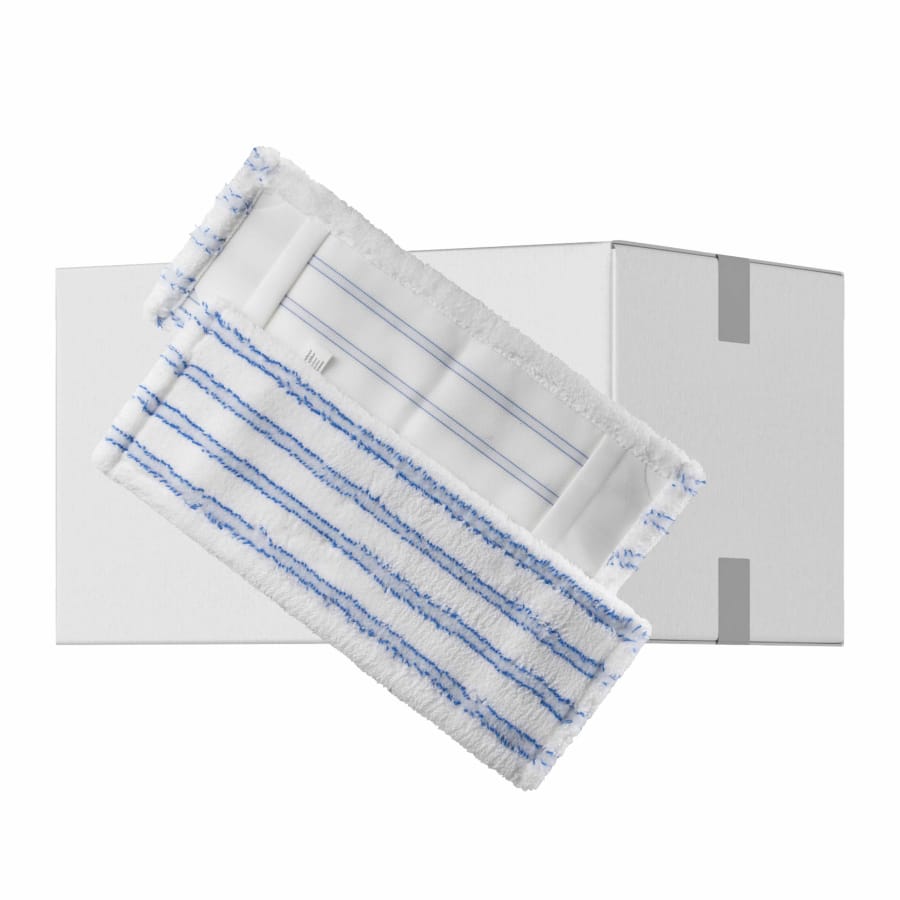Mopptex Mikrofasermopp PREMIUM blau gestreift 1 Karton = 50 Stück, Breite: 50