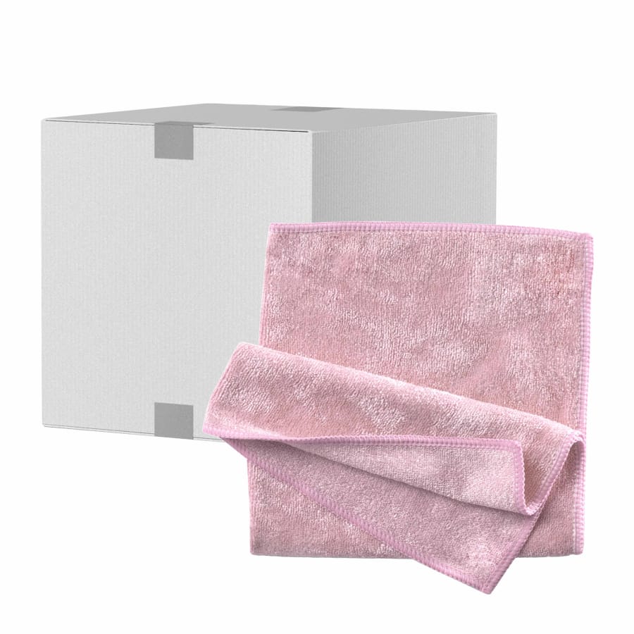 Mopptex Mikrofasertuch STRETCH ECONOMY, 38 x 38 cm 1 Karton = 200 Stück, rot