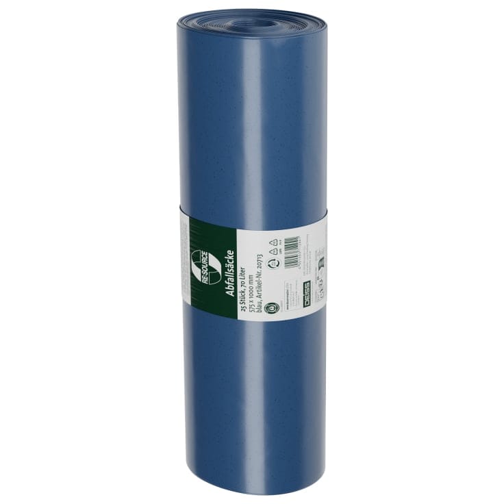 DEISS BLAUER ENGEL Müllbeutel 70 Liter blau, Typ 60