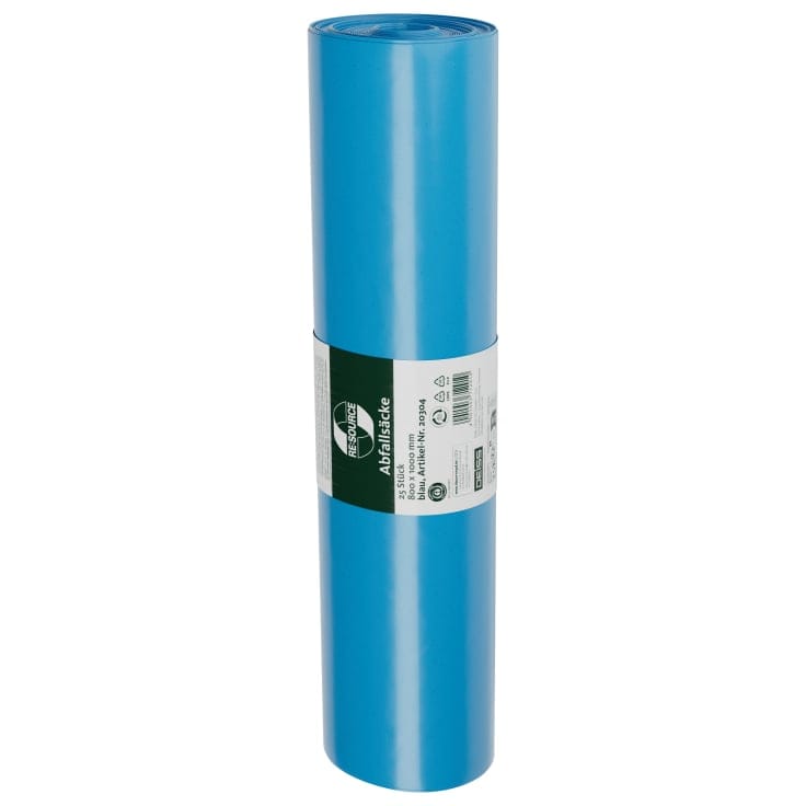DEISS BLAUER ENGEL Müllsack 120 Liter blau, Typ 60