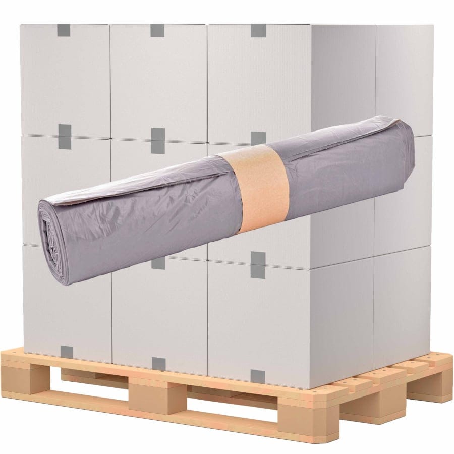Müllsäcke 120 Liter, grau, Typ 60