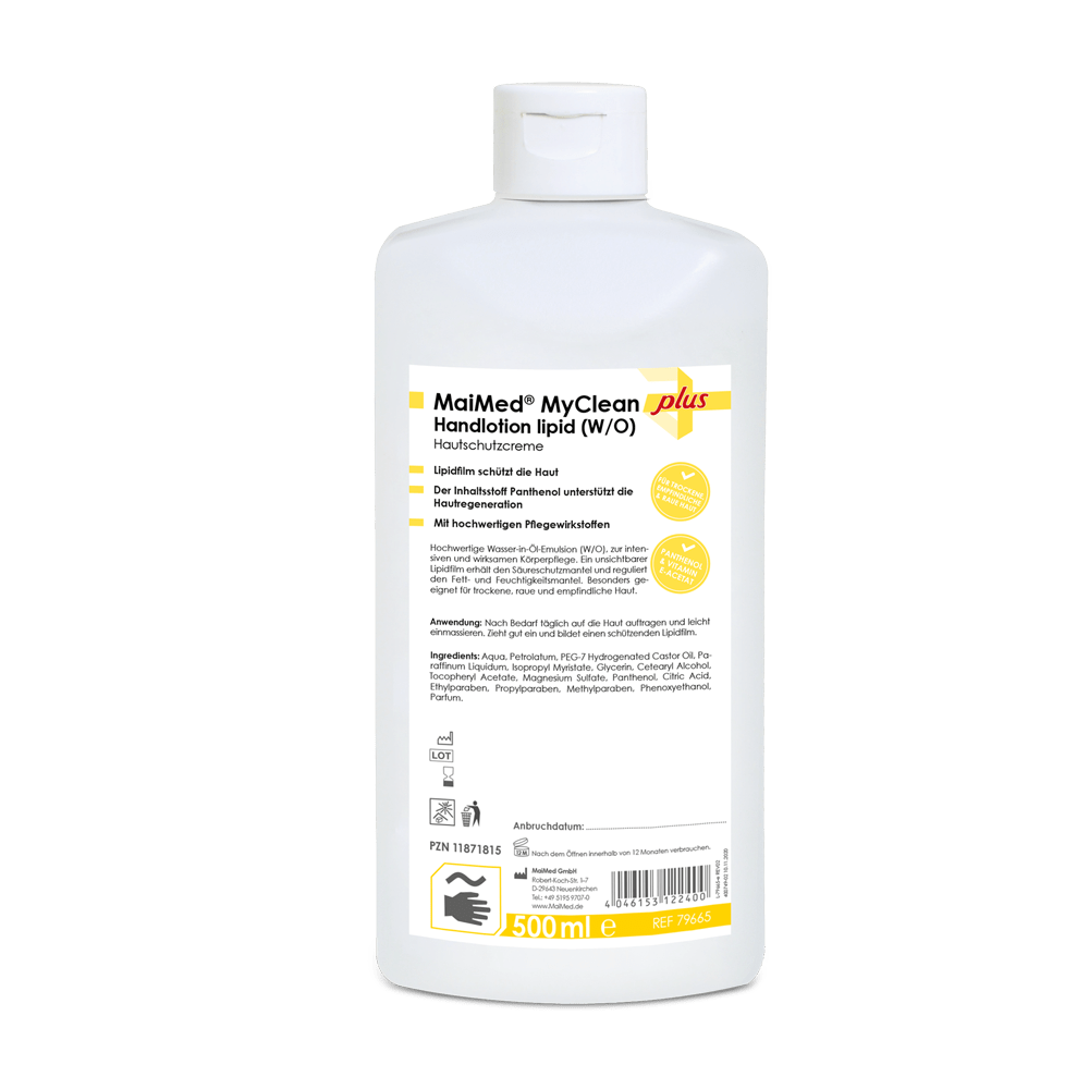 MyClean Handlotion lipid (W/O) Inhalt: 500 ml Flasche