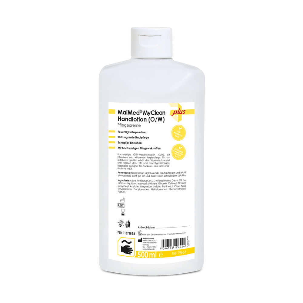 MyClean Handlotion (O/W) Inhalt: 500 ml Flasche