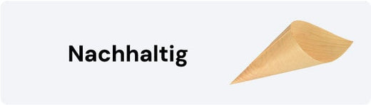 Nachhaltige Gastroverpackungen auf grauem Hintergrund