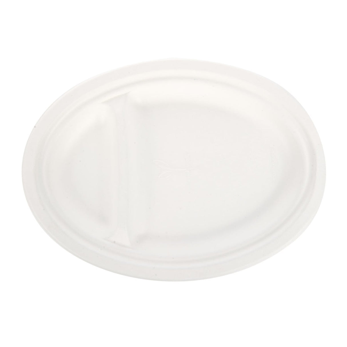 NATURESTAR Einwegteller, oval, 2-geteilt