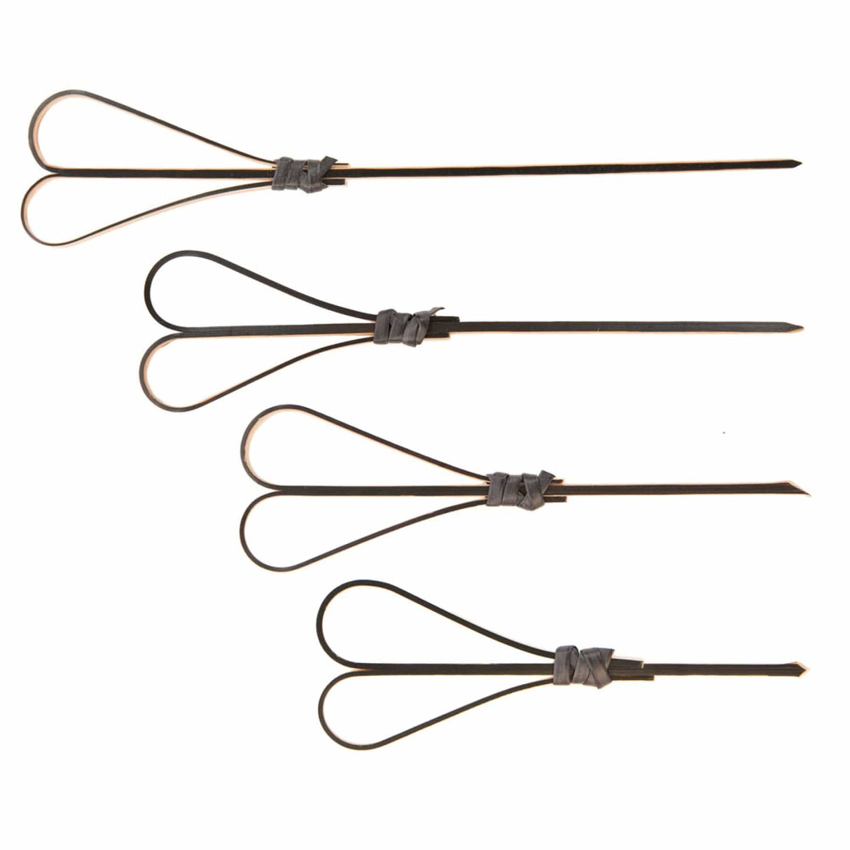 NATURESTAR Herz Fingerfood Spieße 1 Packung (100 Stück), Schwarz · 427811
