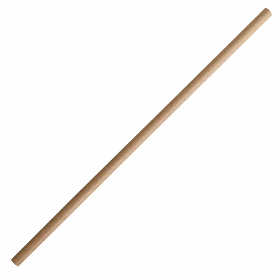 NATURESTAR® Papier-Trinkhalme einfarbig, 19,7 cm