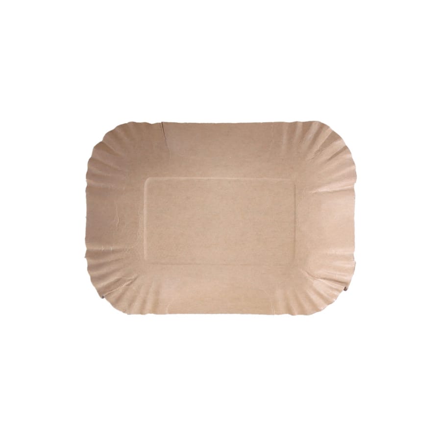 NATURESTAR® Pappschalen, rechteckig 1 Packung (250 Stück)