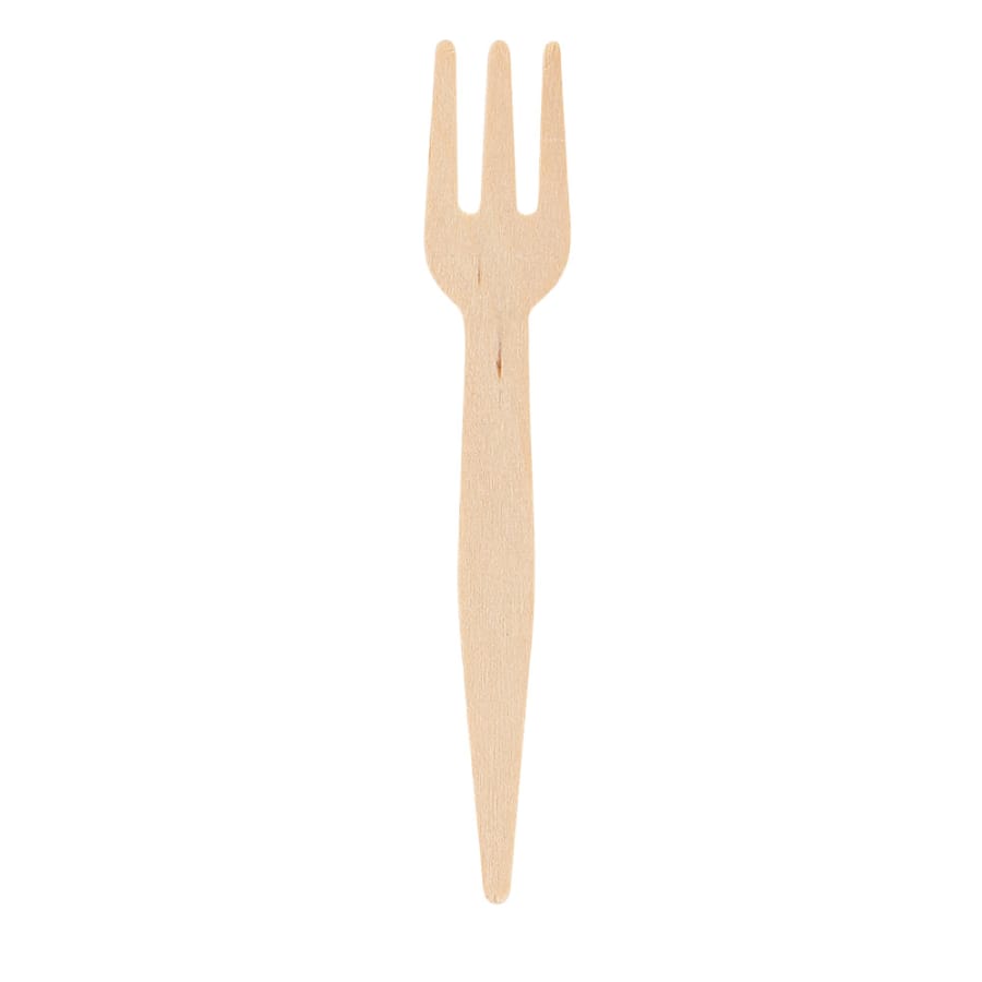 NATURESTAR Pommesgabel aus Holz, 8,5 cm