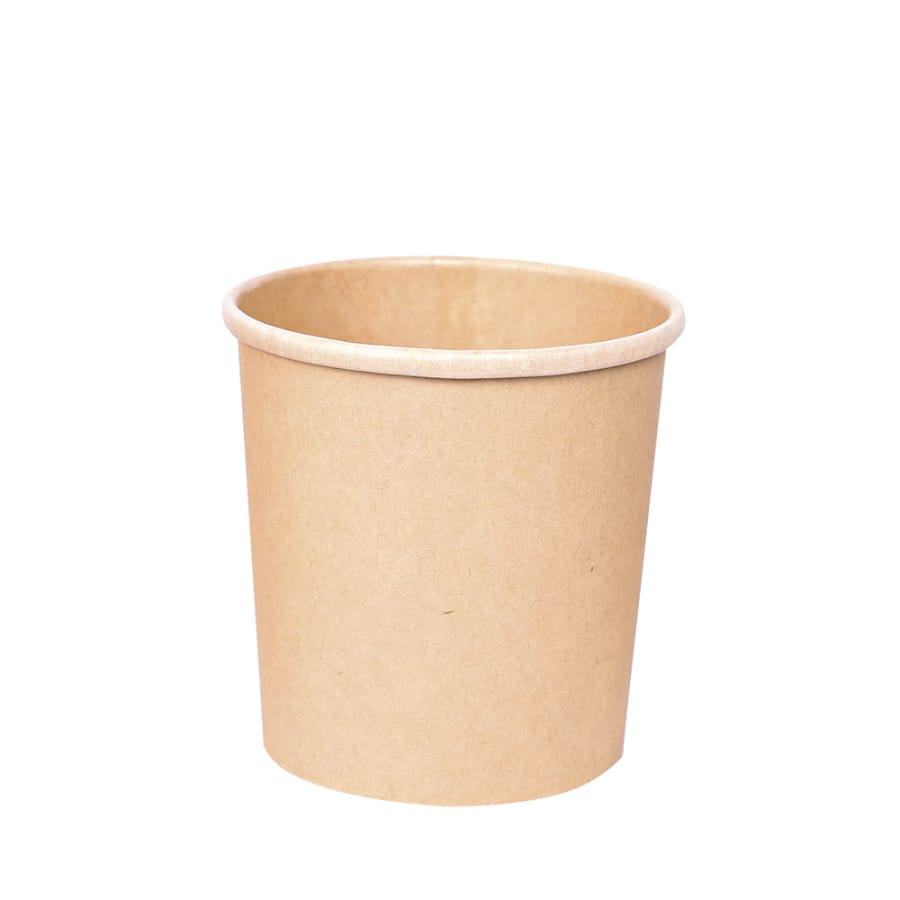 NATURESTAR® Suppenbecher MINESTRONE, aus Kraftpapier 1 Packung (25 Stück × 500 ml)