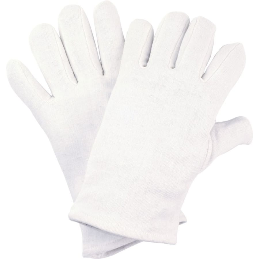 NITRAS Baumwoll-Trikot-Handschuhe, Größen 6–12 Größe 12 – 1 Karton (600 Paar)