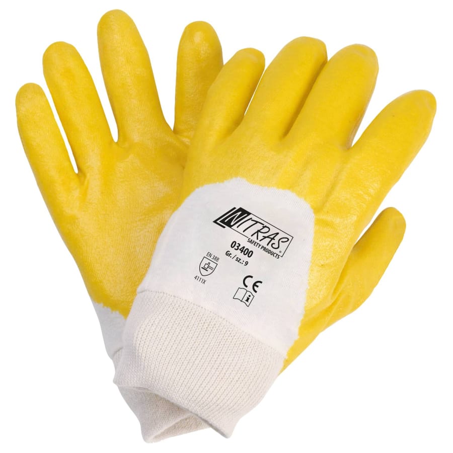 NITRAS Nitril Handschuhe Größe 8 – 1 Packung (12 Paar)