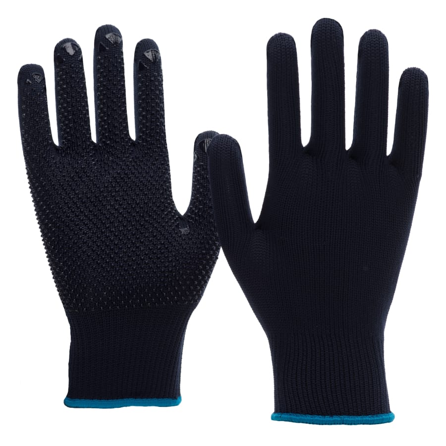 NITRAS® Strickhandschuhe, genoppt 10 – 1 Packung (12 Paar)