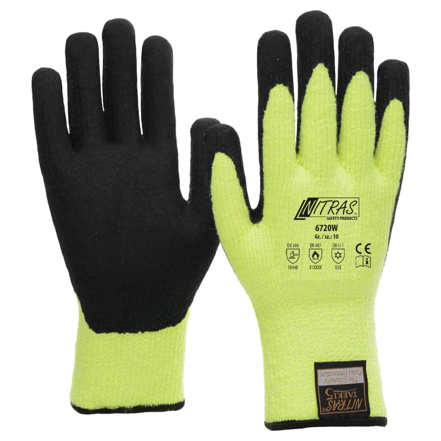 NITRAS® TAEKI "Winter Cut" Schnittschutz Gr. 8 – 1 Karton (60 Paar)