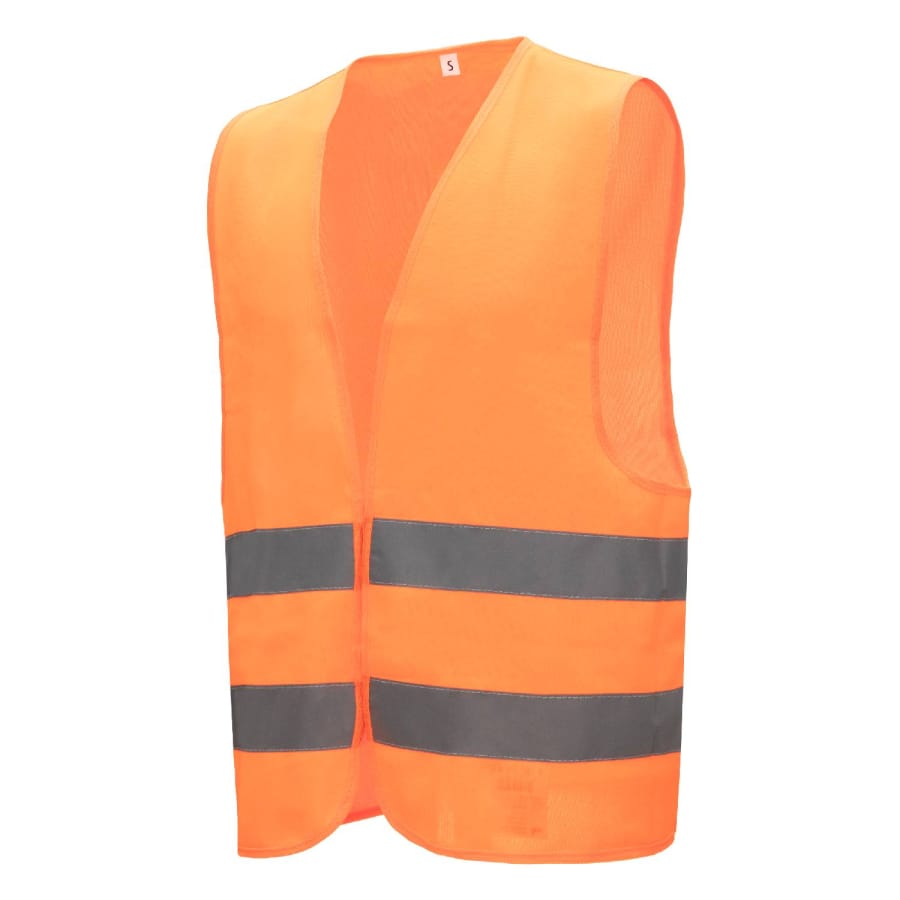 NITRAS® Textil-Warnweste Normal – 1 Karton (50 Stück)