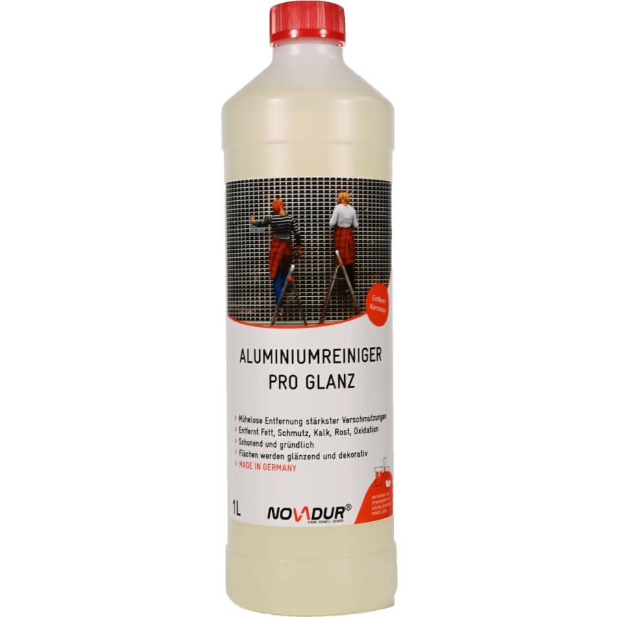 NOVADUR Aluminiumreiniger Pro Glanz 1000 ml - Flasche