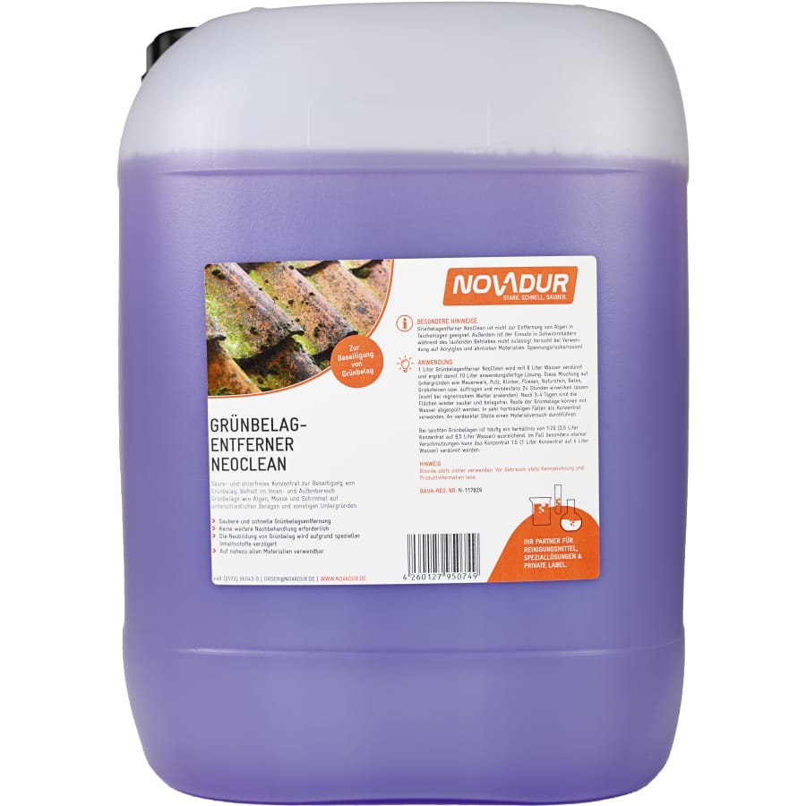 NOVADUR Grünbelagsentferner NeoClean
