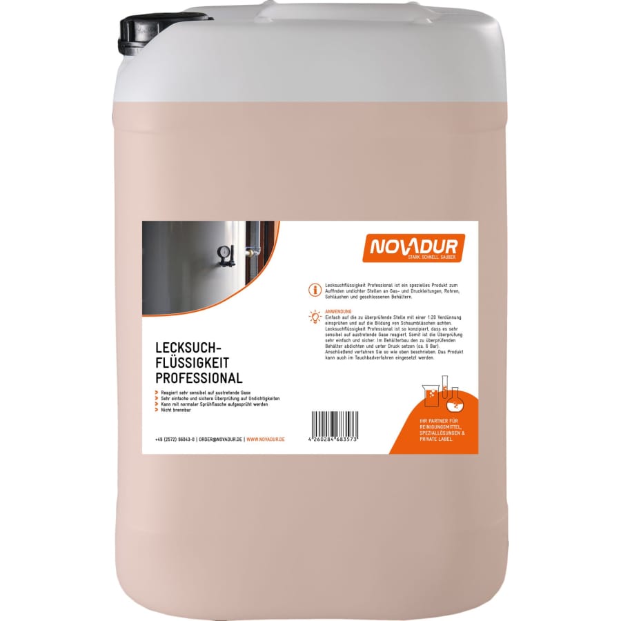 NOVADUR Lecksuchflüssigkeit Professional 20 Liter - Kanister