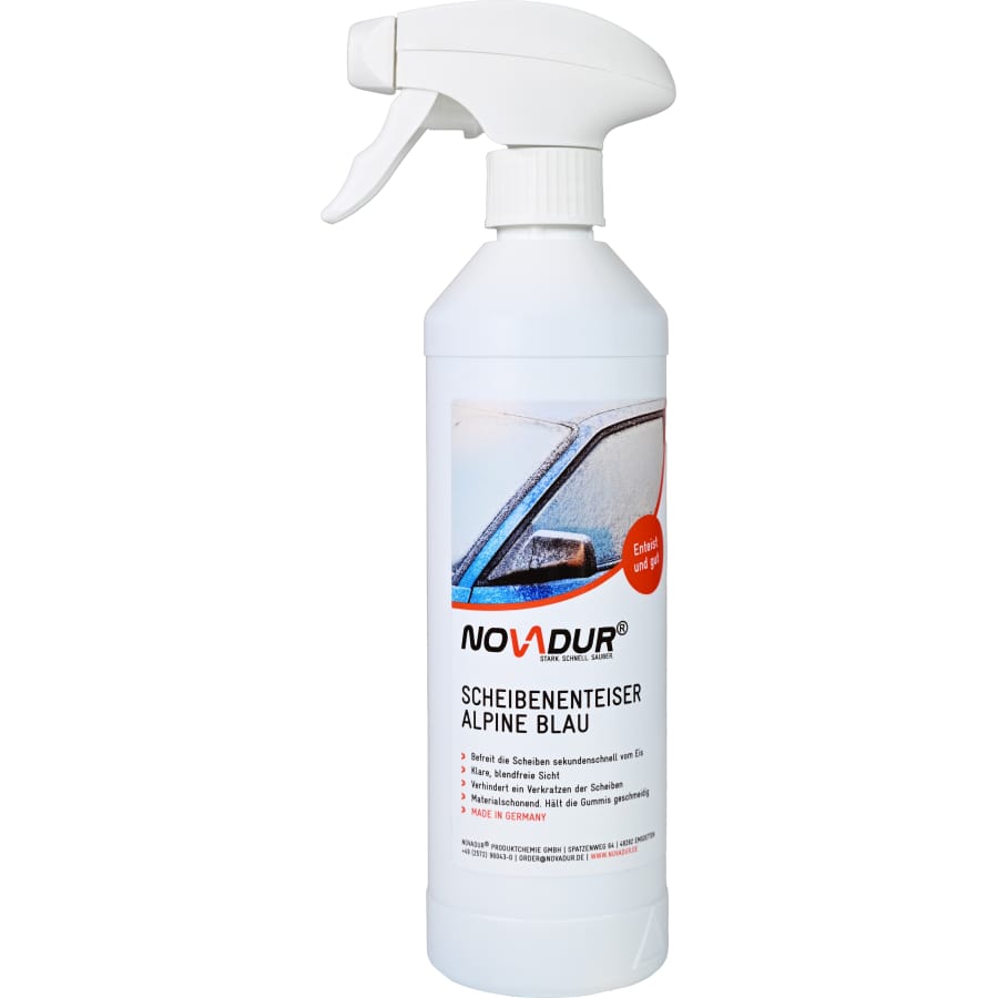 NOVADUR Scheibenenteiser Alpine Blau