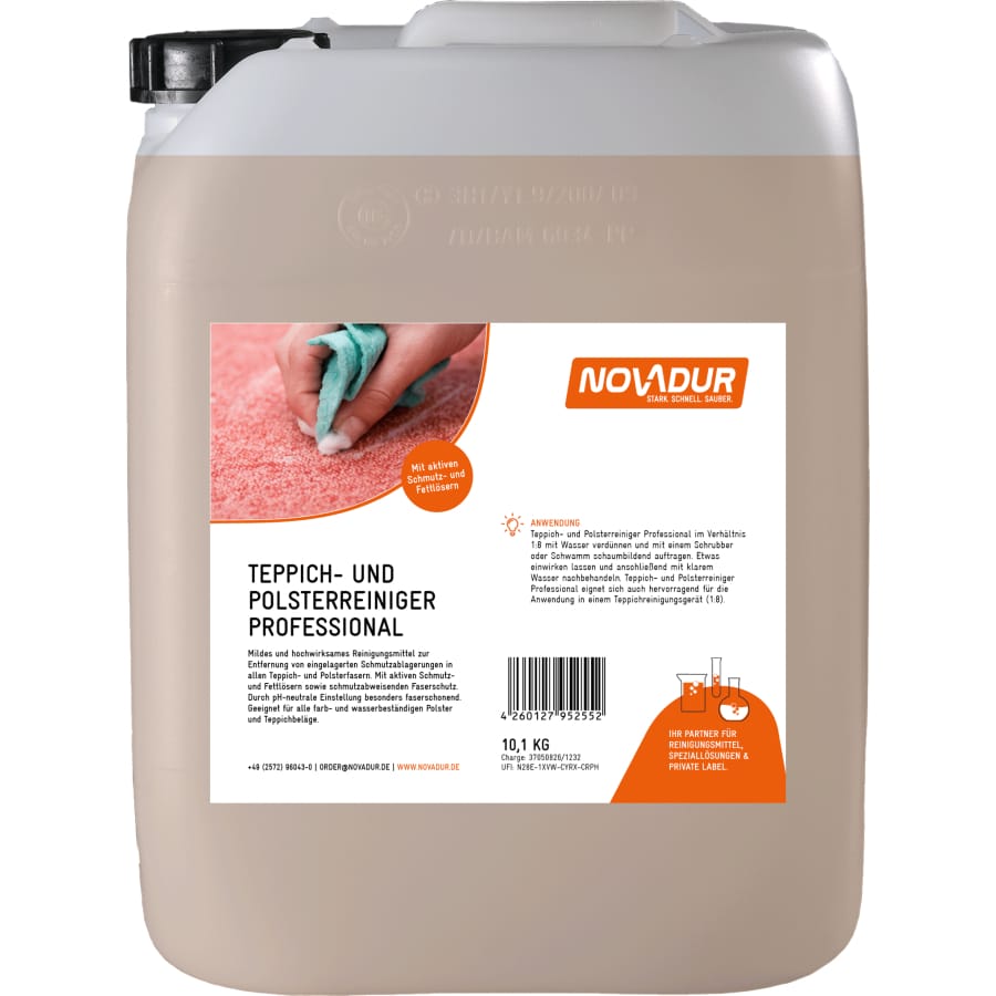 NOVADUR Teppich- und Polstershampoo Professional