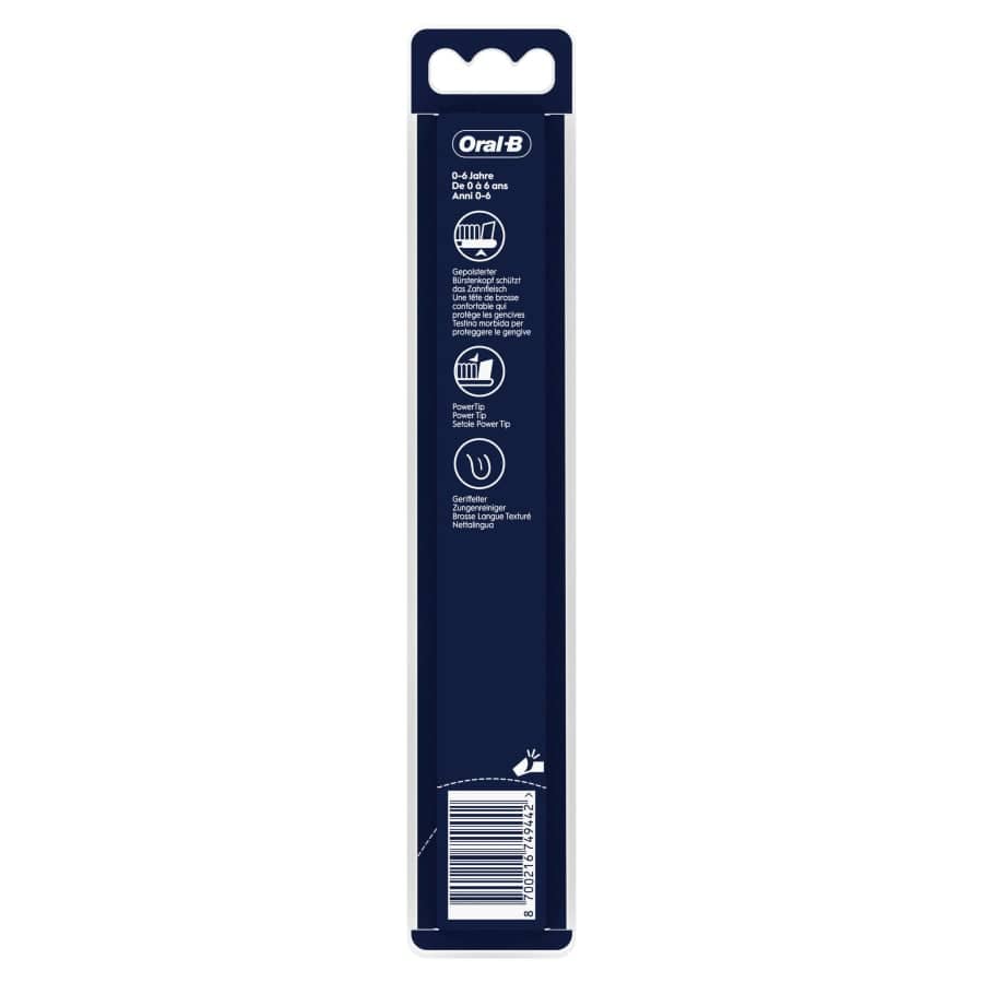 Oral-B Kinderzahnbürste, 0-6 Jahre