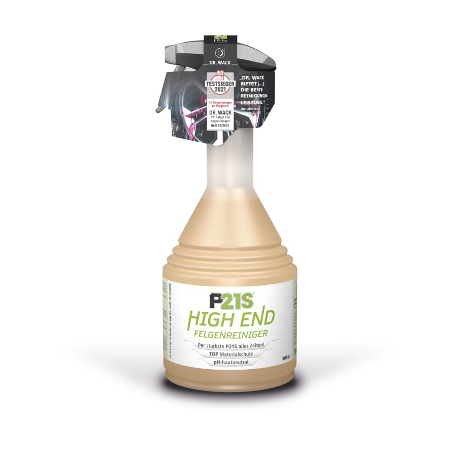 P21S HIGH END Felgenreiniger mit Wirkindikator 750 ml Sprühflasche