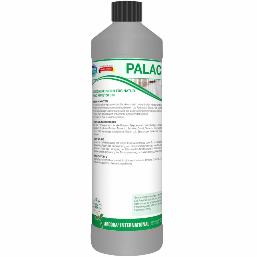 PALACE LIQ Natur- und Kunststeinreiniger 1 Liter Flasche