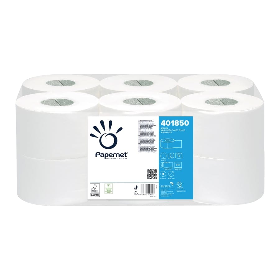 Papernet Mini Jumbo Toilettenpapier 2-lagig hochweiß, 170 m