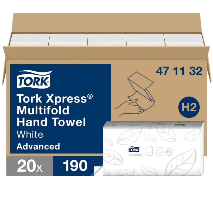 Tork Xpress Papierhandtücher H2 Advanced 2-lagig