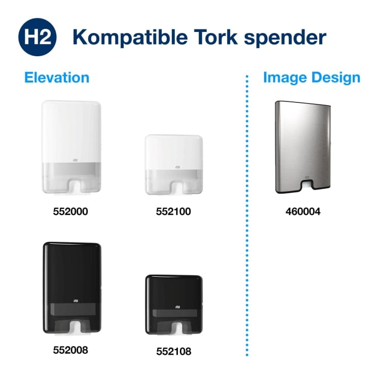 Tork Xpress Multifold Papierhandtücher weiß H2
