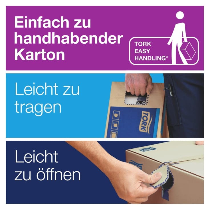 Tork Xpress Papierhandtücher H2 Universal 1-lagig Handtrocknung