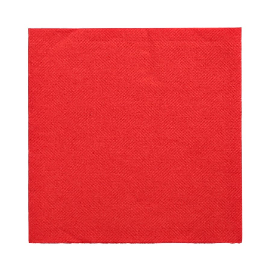 Papstar DAILY Collection Servietten, 32x32 cm, 1/4 Falz, rot