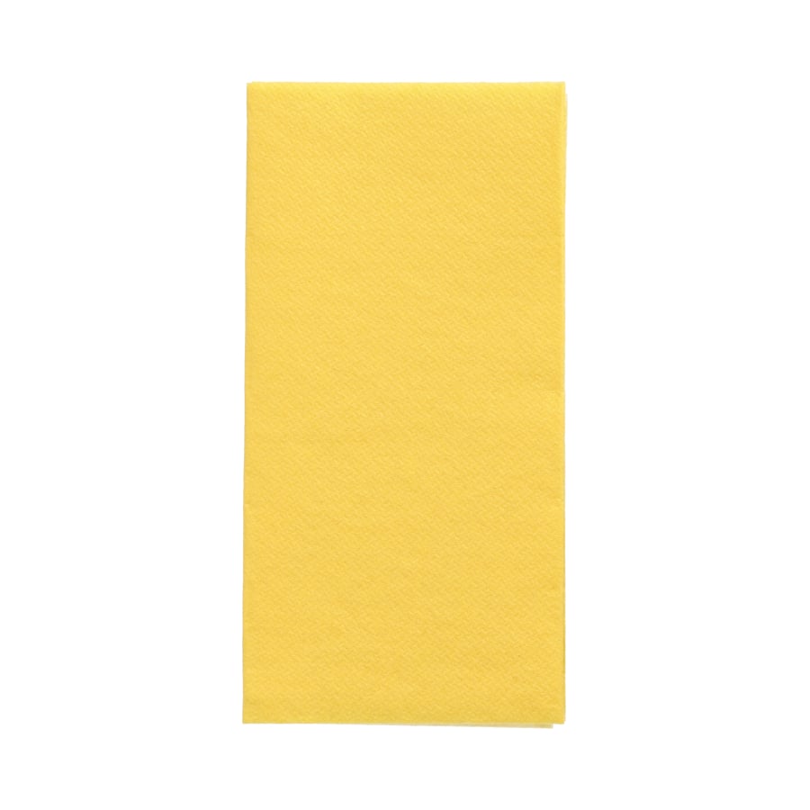 Papstar DAILY Collection Servietten, 32x32 cm, 1/8 Falz, gelb