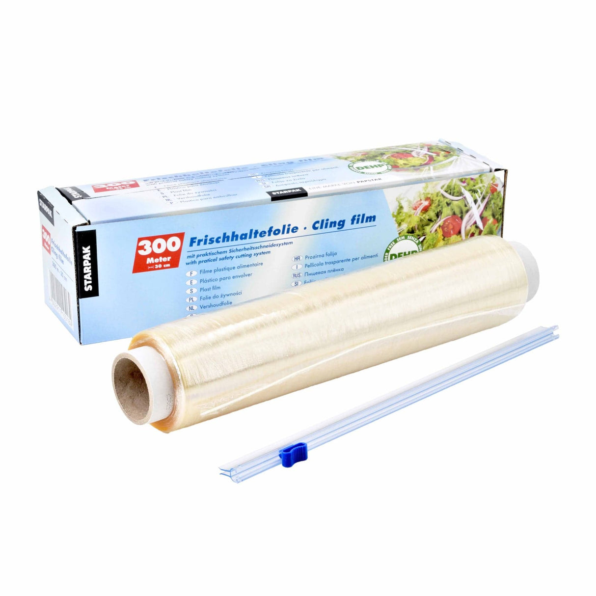 Papstar Frischhaltefolie,PVC ohne DEHP-Weichmacher 7 5 My
