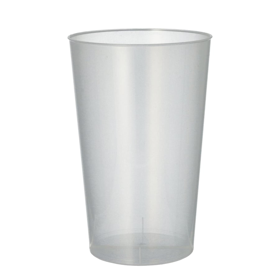 Papstar Mehrweg-Trinkbecher PP, 0,5 l, unzerbrechlich