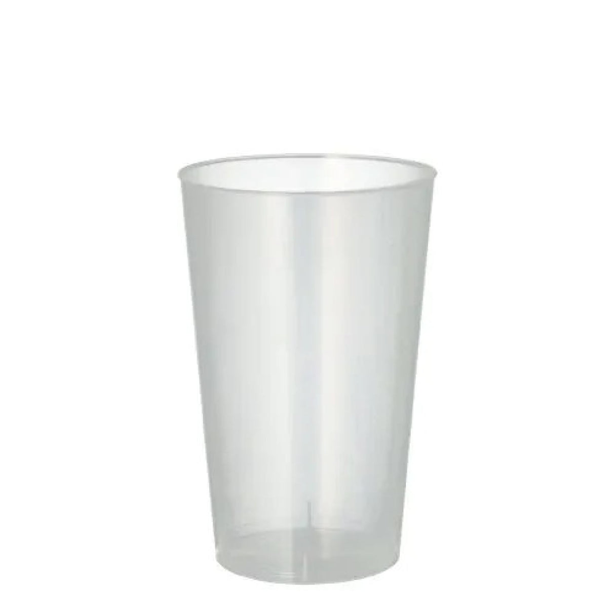 Papstar Mehrweg Trinkbecher unzerbrechlich, transluzent, PP 1 Karton (20 Packungen × 25 Stück × 3 l)