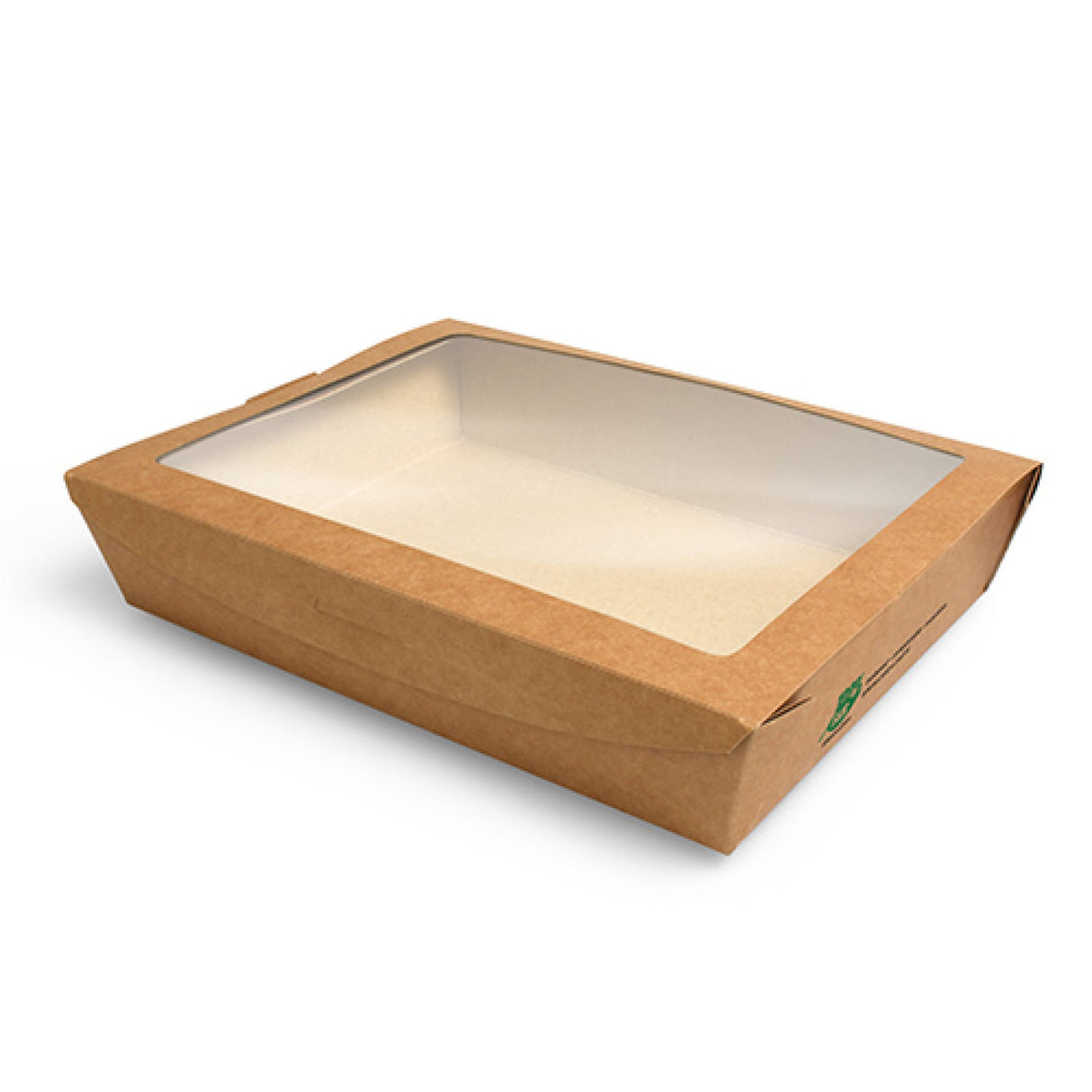 Papstar Pure „100% Fair“ Feinkostboxen, Pappe 1 Packung (40 Stück × 1000 ml)