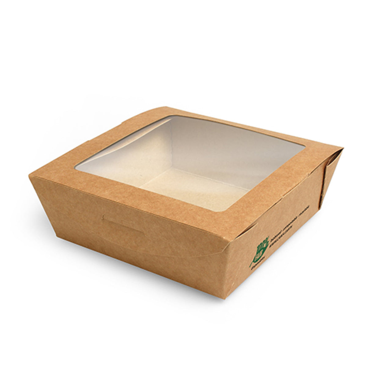 Papstar Pure „100% Fair“ Feinkostboxen, Pappe 1 Packung (40 Stück × 650 ml)
