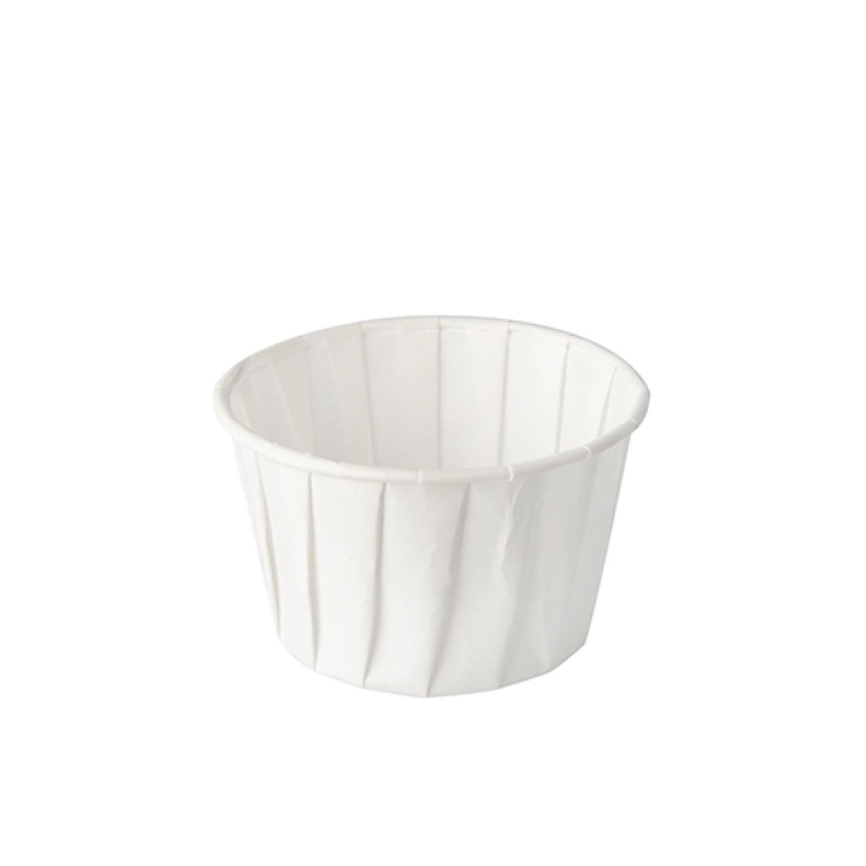 Papstar Pure Dressingbecher Papier, rund 1 Packung (100 Stück × 90 ml)