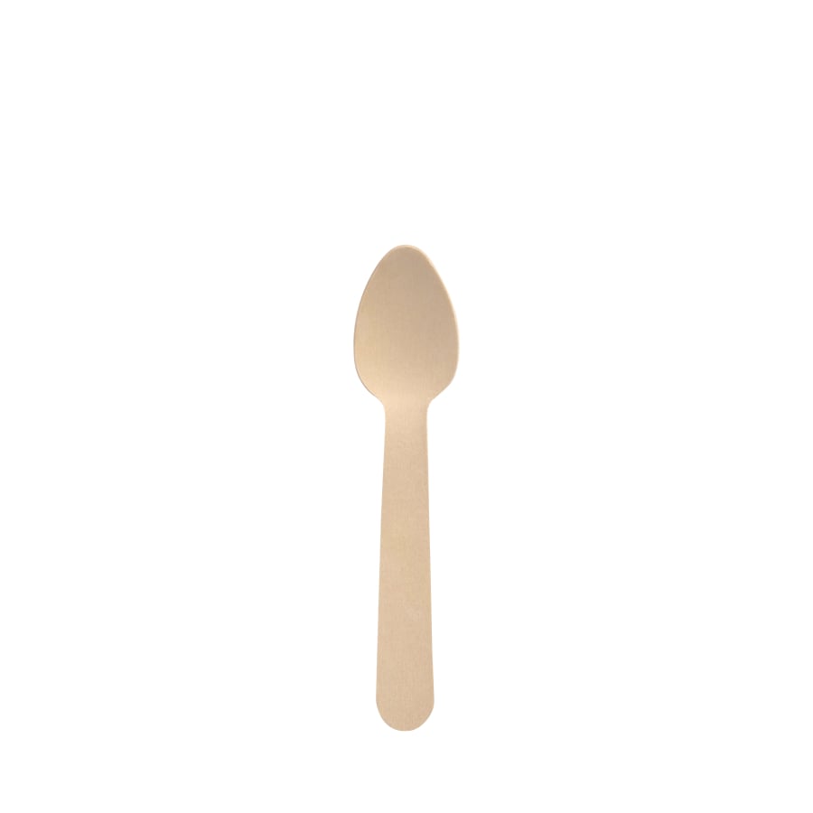 Papstar Pure Kaffeelöffel Holz