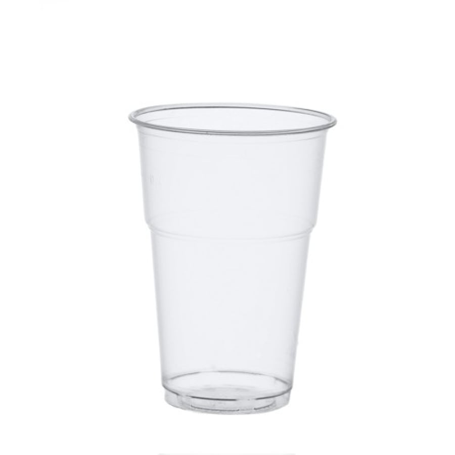 Papstar Pure Kaltgetränkebecher, 0,4 Liter