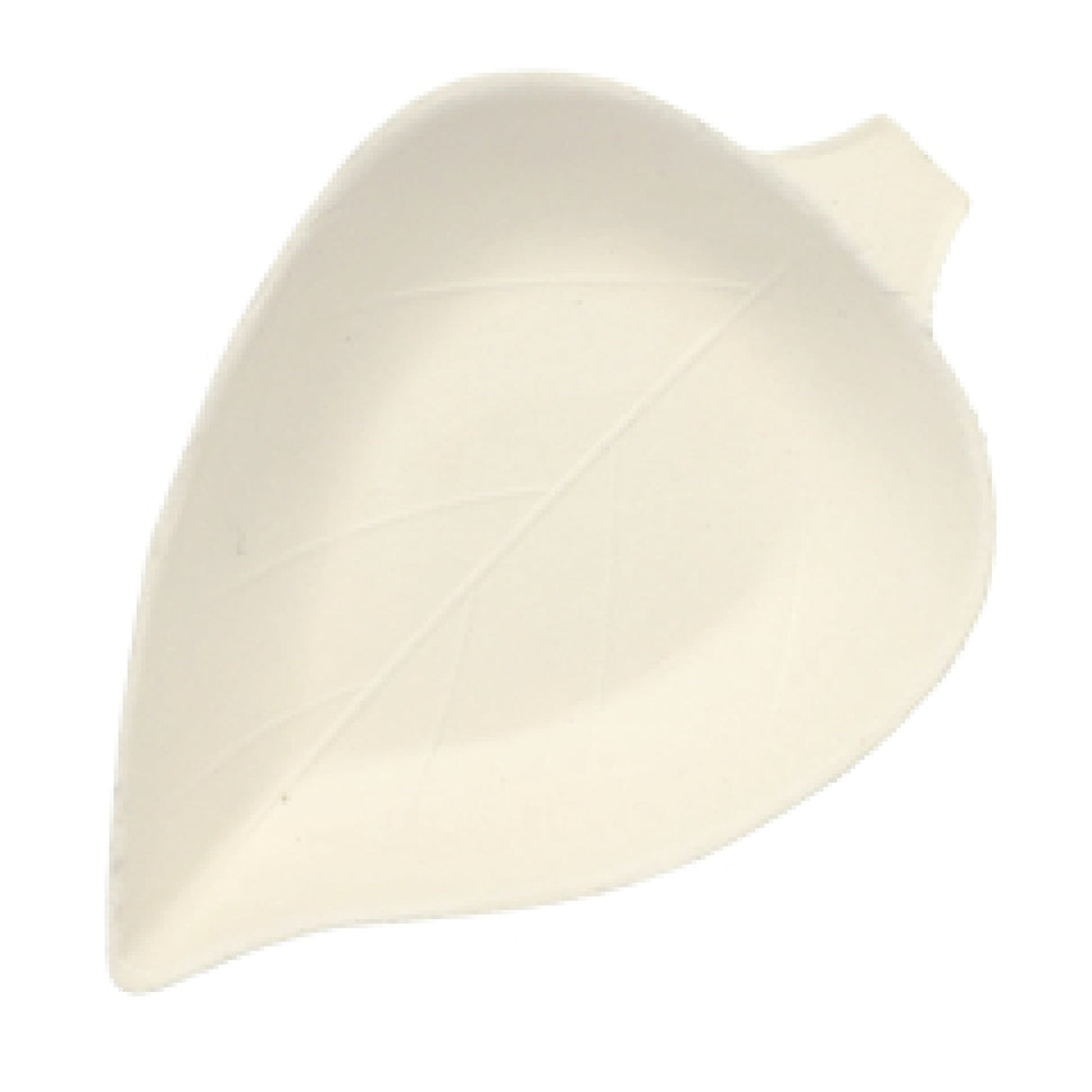 Papstar Pure Servierteller Leaf, Zuckerrohr 1 Karton (10 Packungen)