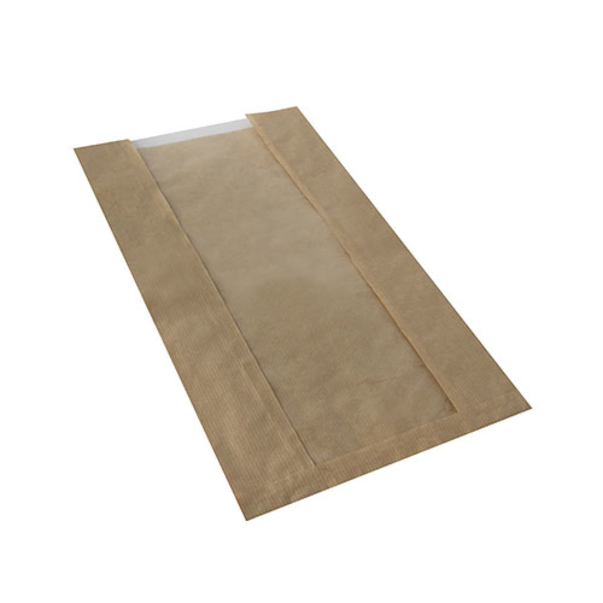 Papstar Pure Sichtstreifenbeutel, PLA 1 Karton (1000 Stück), ø 38 cm