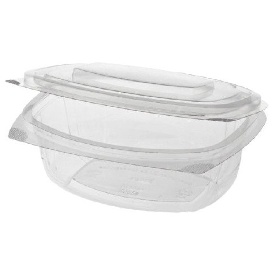 Papstar Pure Verpackungsbecher mit Klappdeckel