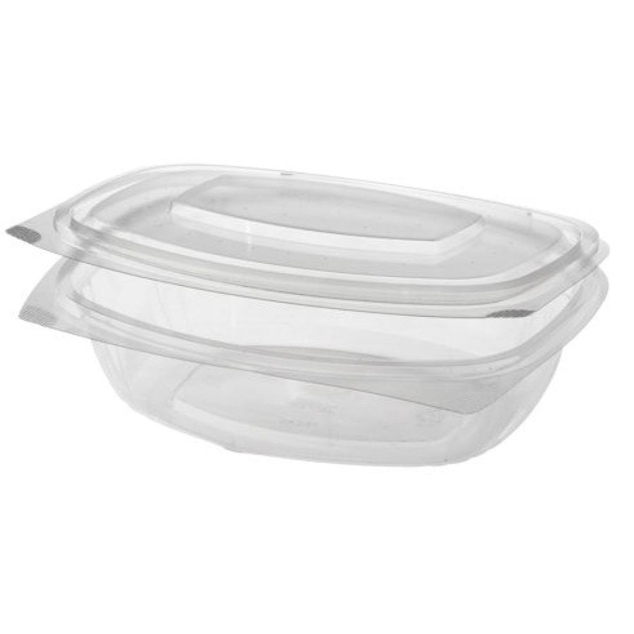 Papstar Pure Verpackungsbecher mit Klappdeckel