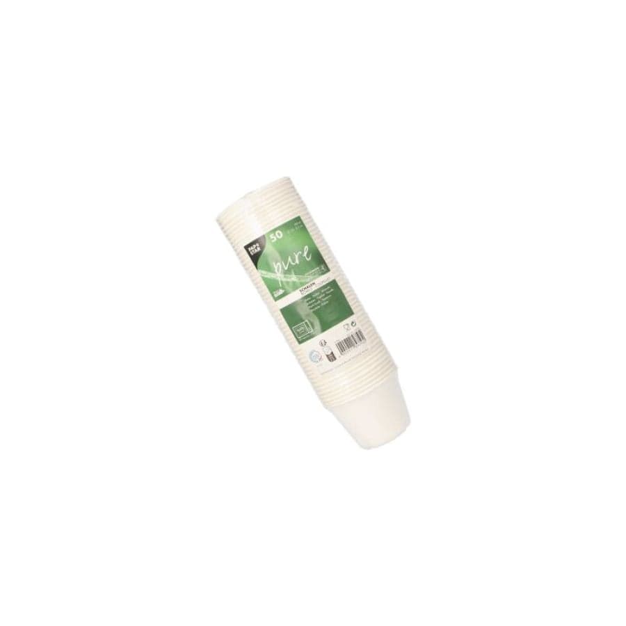 Papstar Schalen, Zuckerrohr, 100 ml, stabil