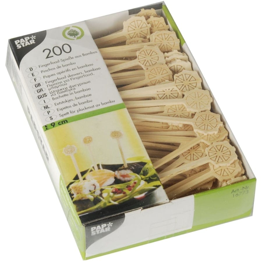 Papstar Steuerrad Fingerfood-Spieße