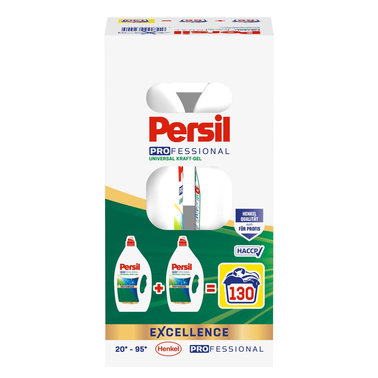 Persil Professional Universal Gel Flüssigwaschmittel, 130 WL